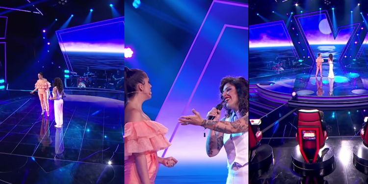 Dueto viral entre Sara Correia e Sónia Tavares no “The Voice Portugal”
