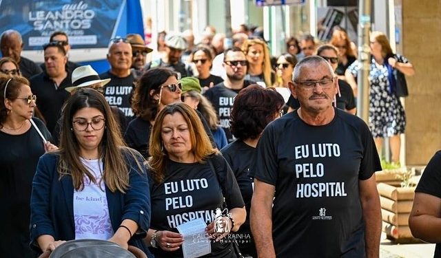 Caldas da Rainha leva protesto a Lisboa contra novo hospital do Oeste