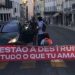 Novo bloqueio em Lisboa: três ativistas condicionam trânsito na rua de São Bento
