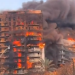 Incêndio em Valência já provocou quatro mortes e 14 desaparecidos