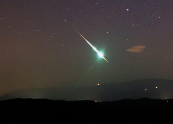 “Bola de fogo” avistada nos céus portugueses este fim de semana. Veja as imagens