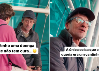Youtuber português tira sem-abrigo da rua e ainda lhe oferece mais de 20 mil euros