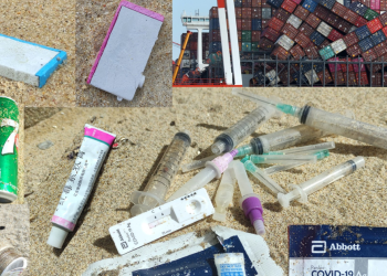 Praias de Torres Vedras invadidas por seringas, agulhas e testes Covid trazidos pelo mar