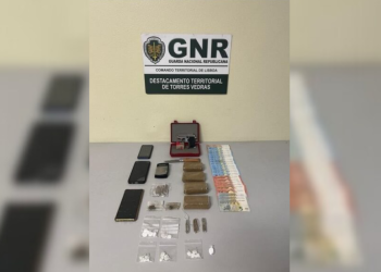 Homem detido por tráfico de droga em Torres Vedras