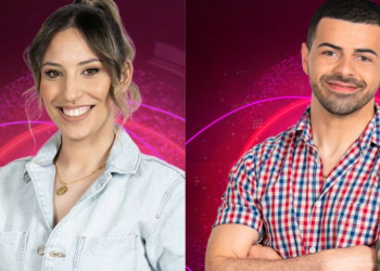 Vídeo: Concorrente do Big Brother perde a paciência, parte copo e acerta em colega