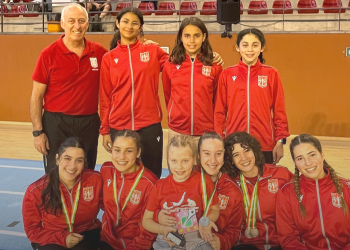 Ginastas torrienses conquistam medalhas de prata no Campeonato Nacional de DMT e Tumbling