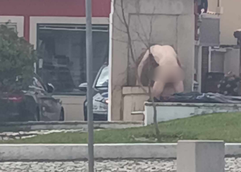 Homem apanhado a tomar banho em fonte na Silveira