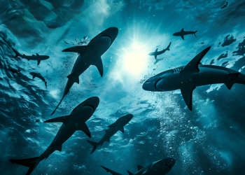 Encontrada cocaína no organismo de tubarões