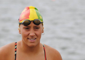 Momento histórico: Angélica André consegue melhor classificação de sempre na prova águas abertas