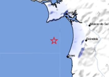 Sismo de 3,1 na escala de Richter registado a sul de Sesimbra