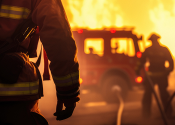 Chamas consomem viatura dos bombeiros e matam duas mulheres e um homem