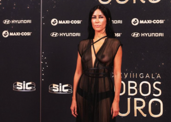 Ana Moura ameaçada após ter vestido transparente nos Globos de Ouro