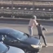 Vídeo: Discussão no trânsito leva a cenas de pancadaria entre condutores