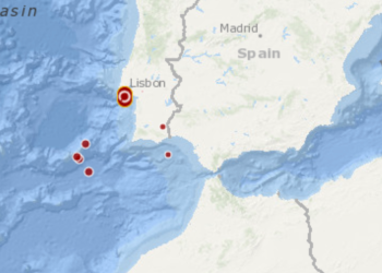 Sismo de 4.7 na escala de Richter sentido de Lisboa