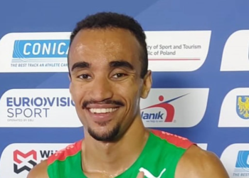 Português Isaac Nader conquista medalha de ouro nos Mundiais de Atletismo