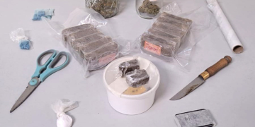 Homem de 38 anos detido com mais de 2.000 doses droga em A-dos-Cunhados